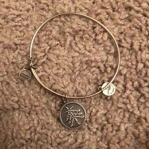 Silver Alex and Ani bangle